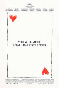 You Will Meet a Tall Dark Stranger movie poster print.