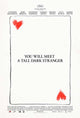 You Will Meet a Tall Dark Stranger movie poster print.