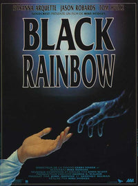 Black Rainbow Movie Poster Print showcasing vibrant colors and unique design.