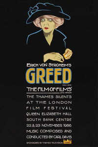 Greed Movie Poster Print showcasing captivating film artwork