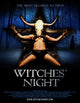 Witches' Night Movie Poster Print featuring enchanting Halloween imagery.
