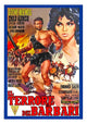Goliath and the Barbarians Movie Poster Print showcasing classic film art.