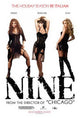 Nine Movie Poster Print showcasing cinematic artwork.
