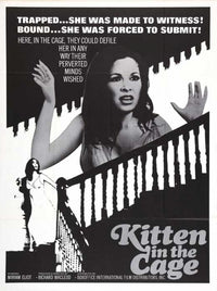 Kitten in a Cage Movie Poster Print on premium paper