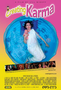Creating Karma Movie Poster Print showcasing vibrant artwork.