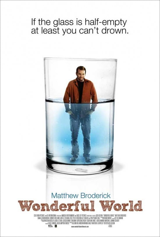 Wonderful World Movie Poster Print showcasing vibrant visuals.