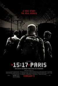 The 15:17 To Paris Movie Poster Print - 27x40