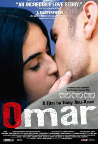Omar Movie Poster featuring dramatic film artwork.