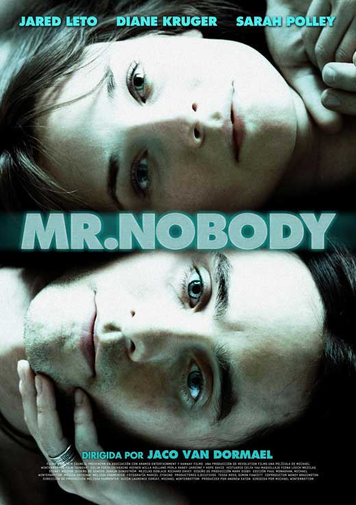 Mr. Nobody Movie Poster Print showcasing vibrant artwork.