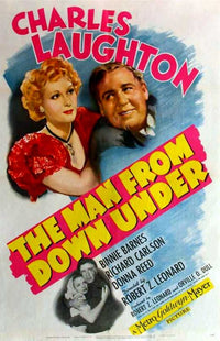 The Man from Down Under Movie Poster Print showcasing vibrant colors and cinematic imagery.