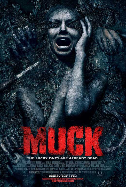 Muck Movie Poster Print showcasing thrilling horror artwork