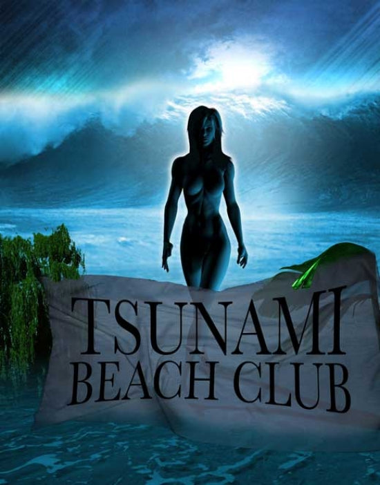 Tsunami Beach Club Movie Poster Print showcasing vibrant colors.