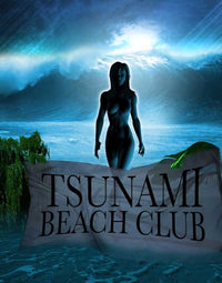 Tsunami Beach Club Movie Poster Print showcasing vibrant colors.