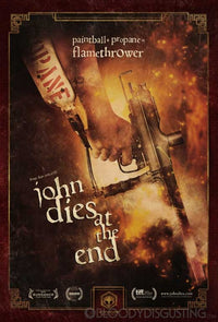 John Dies at the End Movie Poster Print showcasing horror and humor.