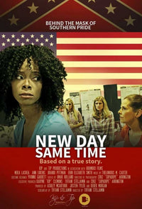 New Day, Same Time Movie Poster Print showcasing vibrant design.