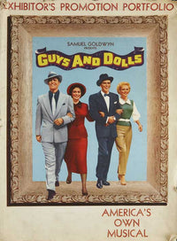 Guys and Dolls Movie Poster Print showcasing classic film art.