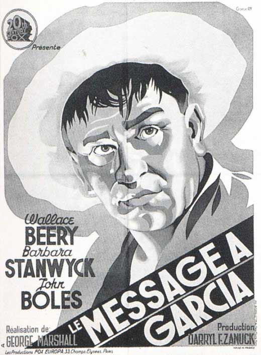 A Message to Garcia Movie Poster Print - Classic Film Art