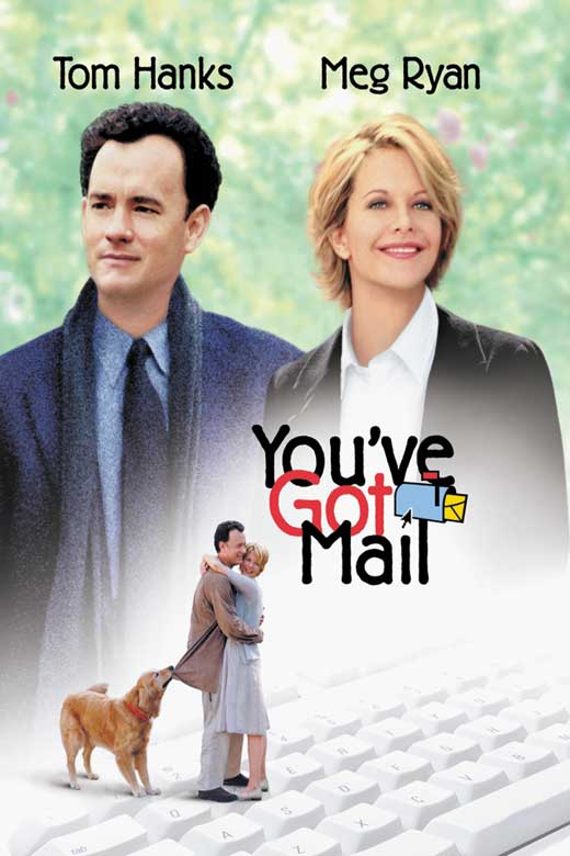You've Got Mail Movie Poster Print showcasing romantic comedy art.