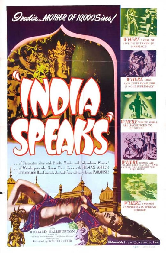 India Speaks Movie Poster Print - vibrant visual art