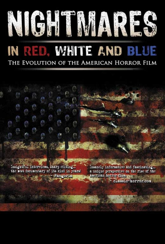 Nightmares in Red, White and Blue Movie Poster Print
