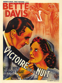 Dark Victory Movie Poster Print showcasing classic cinema art.