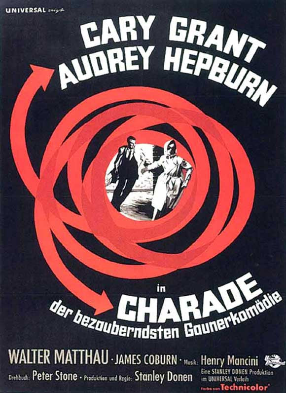 Charade Movie Poster Print 11x17 - Item #MOVCB52150