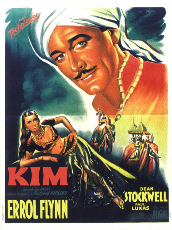 Kim Movie Poster Print showcasing vibrant colors and cinematic imagery