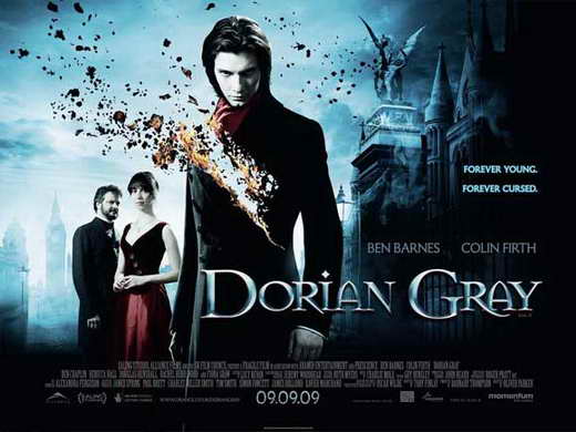 Dorian Gray Movie Poster Print showcasing classic film art