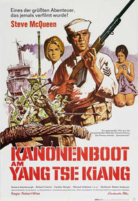 The Sand Pebbles Movie Poster Print - Classic Film Artwork