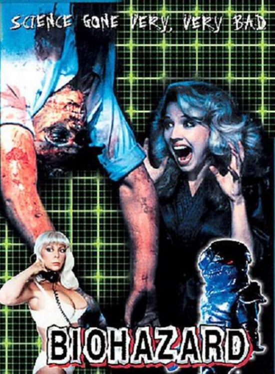 Biohazard Movie Poster Print showcasing vibrant design and cinematic theme.