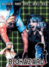 Biohazard Movie Poster Print showcasing vibrant design and cinematic theme.