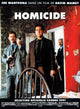 Homicide Movie Poster Print - 11 x 17, perfect for movie enthusiasts.