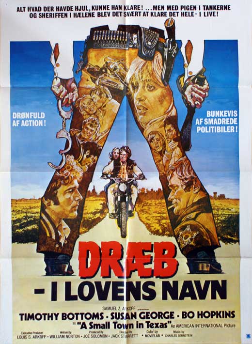 A Small Town in Texas Movie Poster Print showcasing the beauty of small-town life.