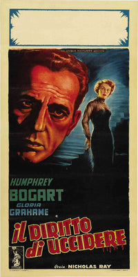 In a Lonely Place Movie Poster Print showcasing classic film noir design.