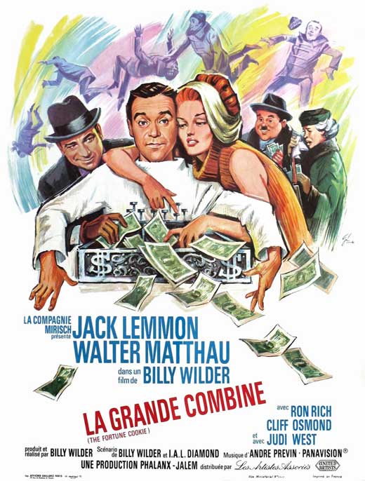 The Fortune Cookie Movie Poster Print featuring vibrant colors and imagery.
