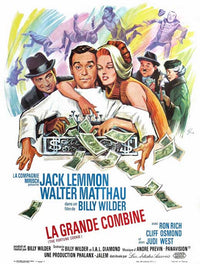 The Fortune Cookie Movie Poster Print featuring vibrant colors and imagery.
