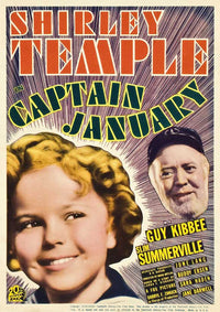 Captain January Movie Poster Print showcasing classic film charm.