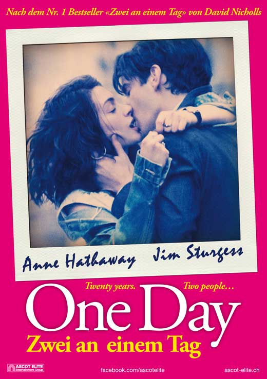 One Day Movie Poster Print showcasing love and friendship
