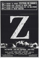 Z Movie Poster Print showcasing classic film artwork.