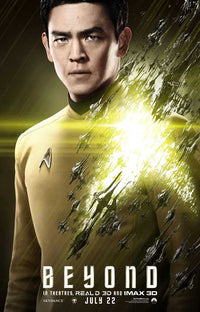 Star Trek Beyond Movie Poster Print with vibrant colors and iconic imagery.