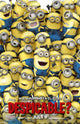 Despicable Me Movie Poster Print featuring Minions and fun design