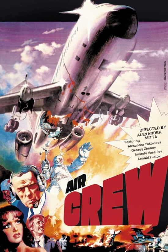 Air Crew Movie Poster Print showcasing thrilling aviation action