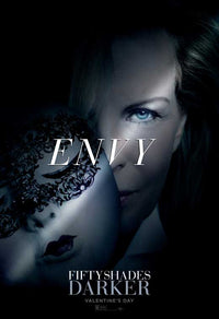 Fifty Shades Darker Movie Poster Print showcasing romance and intrigue.