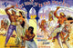Arabian Nights Movie Poster Print featuring vibrant colors and enchanting imagery.