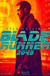 Blade Runner 2049 Movie Poster Print showcasing iconic sci-fi imagery.
