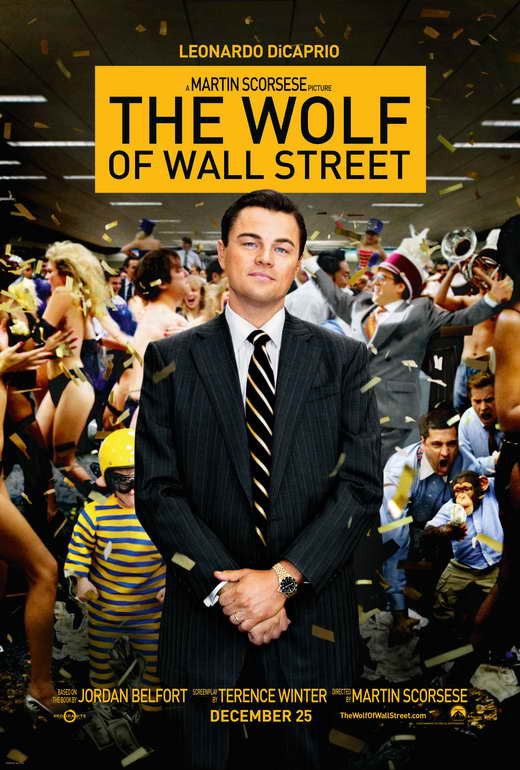 The Wolf of Wall Street Movie Poster Print (27x40)
