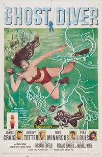 Ghost Diver Movie Poster Print showcasing captivating visuals.