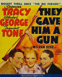 They Gave Him a Gun movie poster print showcasing dramatic visuals.