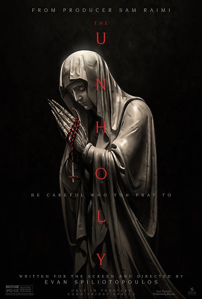 The Unholy Movie Poster Print featuring haunting visuals