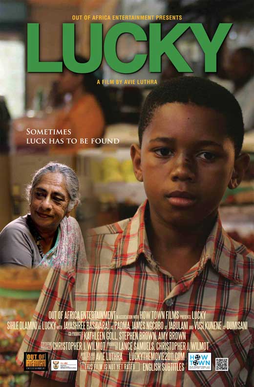 Lucky Movie Poster, vibrant design for home decor.